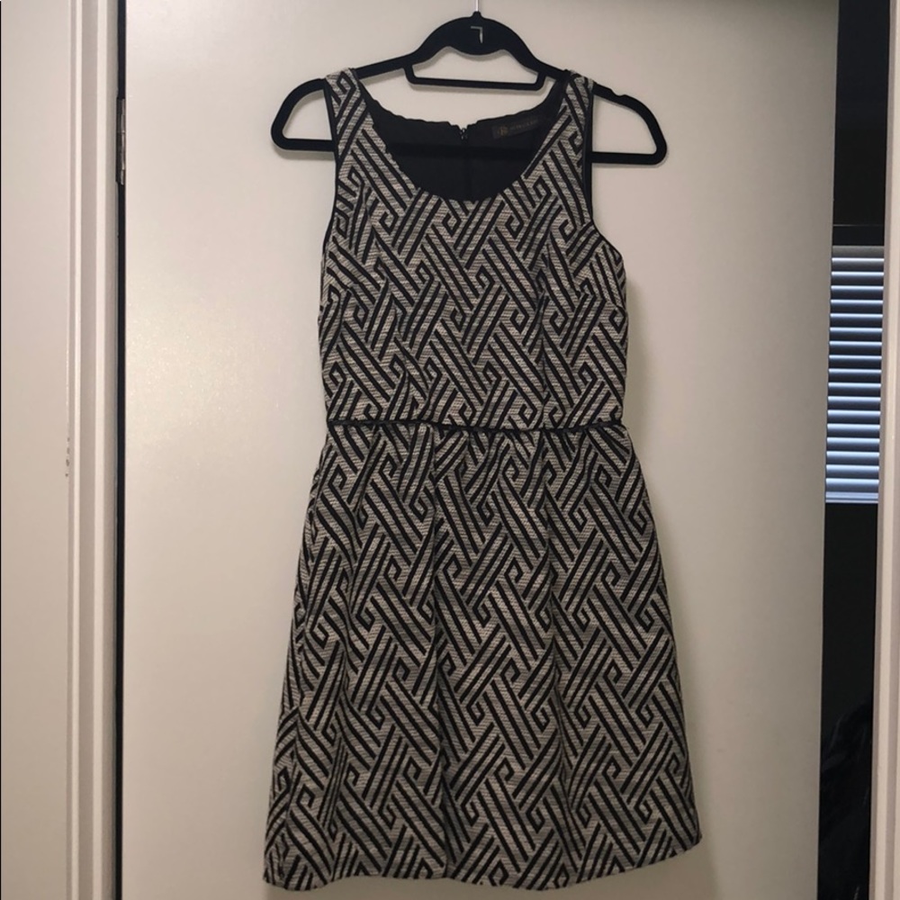 Black/white Patterned dress